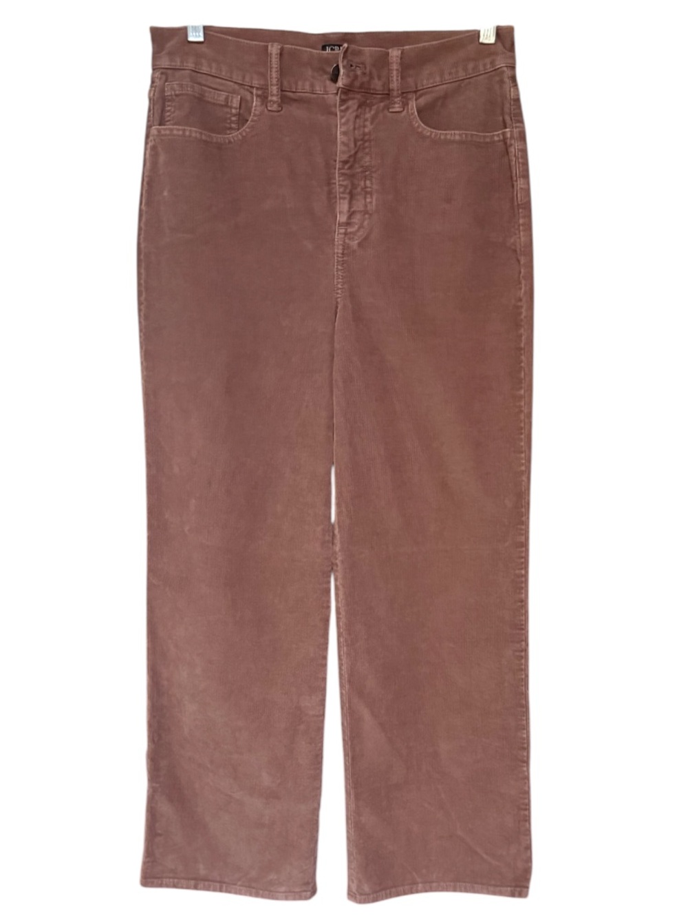 J. Crew Wide Leg Crop Pants in Brown